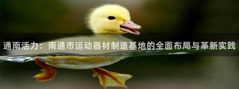 凯捷体育娱乐网站:通南活力:南通市运动器材制造基地的全面布局