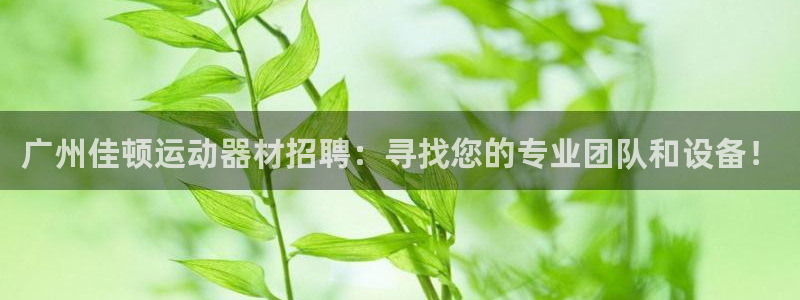 凯捷体育联系电话:广州佳顿运动器材招聘:寻找您的专业团队和设
